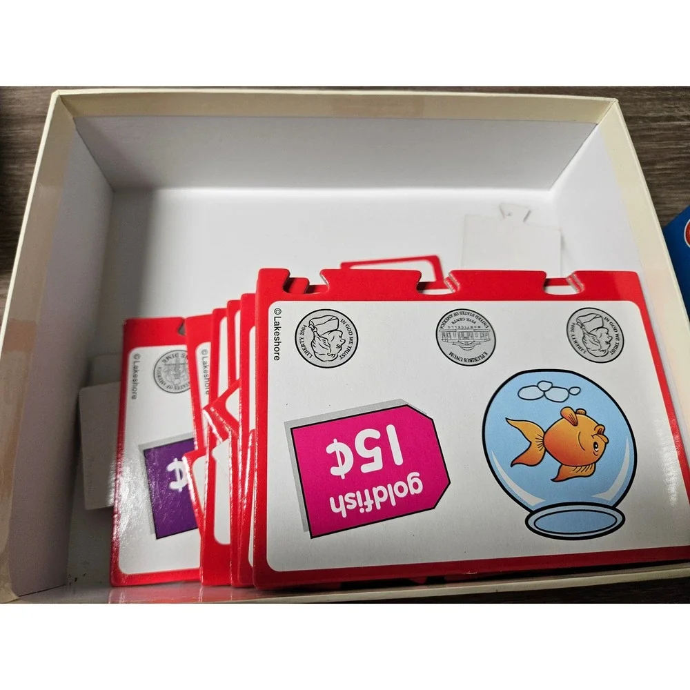 Lakeshore Counting Money Puzzles Levels 1 2 3 Set DD321 DD322 DD323 Educational